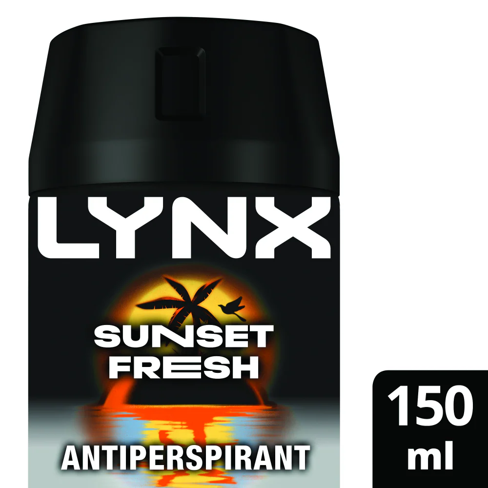 Lynx Sunset Fresh 72h Mango & Mandarin Anti-Perspirant Deodorant Spray 150ml - Image 2