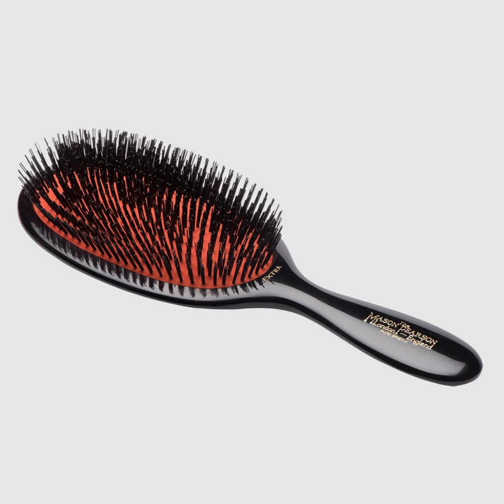 Mason Pearson Large Extra Boar Bristle Hairbrush Dark Ruby B1 - Image 2