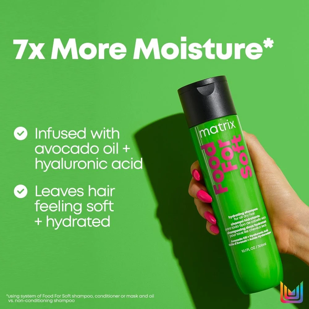 Matrix Food For Soft Hydrating Shampoo & Detangling Conditioner Twin 2 x 300ml - Image 6