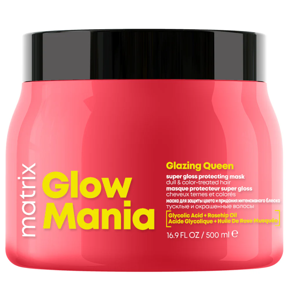 Matrix Glow Mania Glazing Queen Super Gloss Protecting Hair Mask 500ml