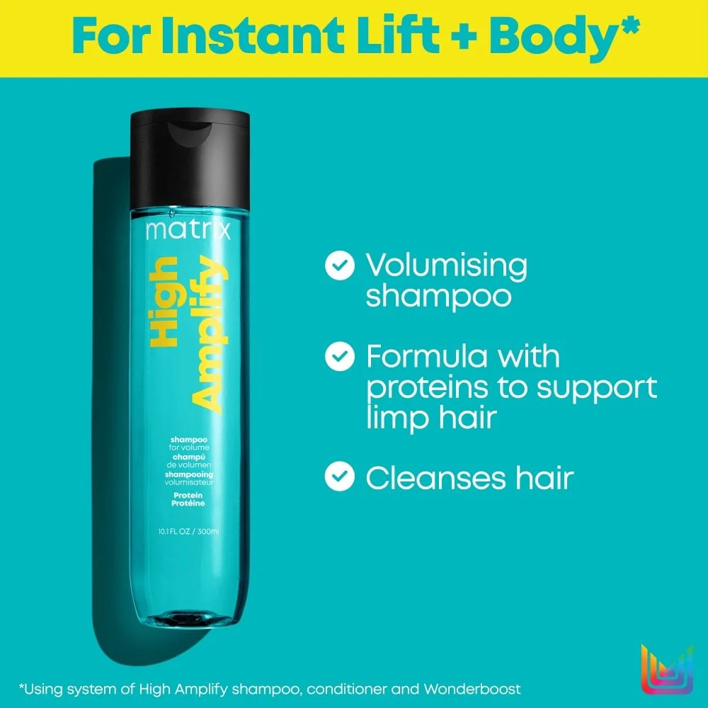 Matrix Total Results High Amplify Volumising Shampoo & Conditioner Twin 2 x 300ml - Image 4