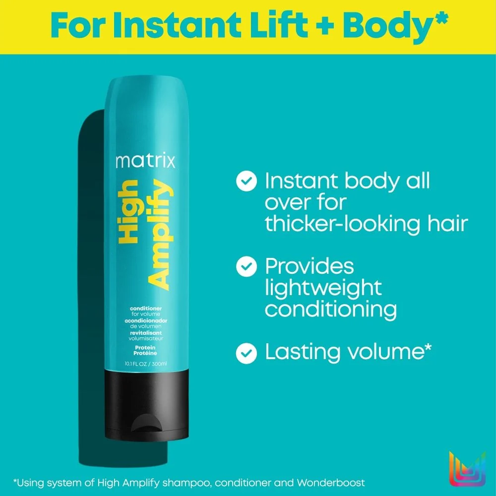 Matrix Total Results High Amplify Volumising Shampoo & Conditioner Twin 2 x 300ml - Image 5