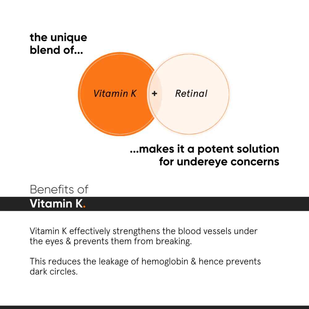 Minimalist Vitamin K + Retinal 01% Eye Cream 14g - Image 4