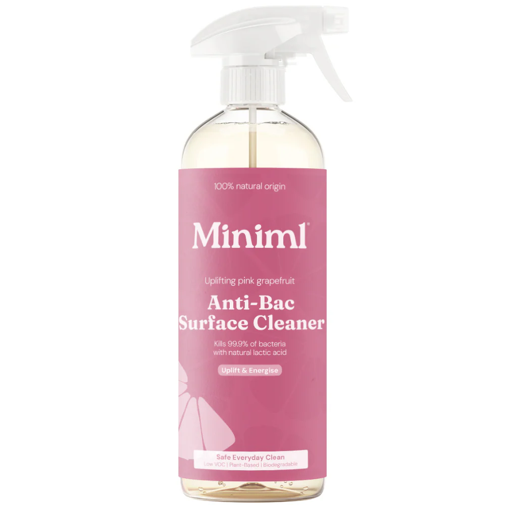 Miniml Anti-Bacterial Surface Cleaner Pink Grapefruit 750ml