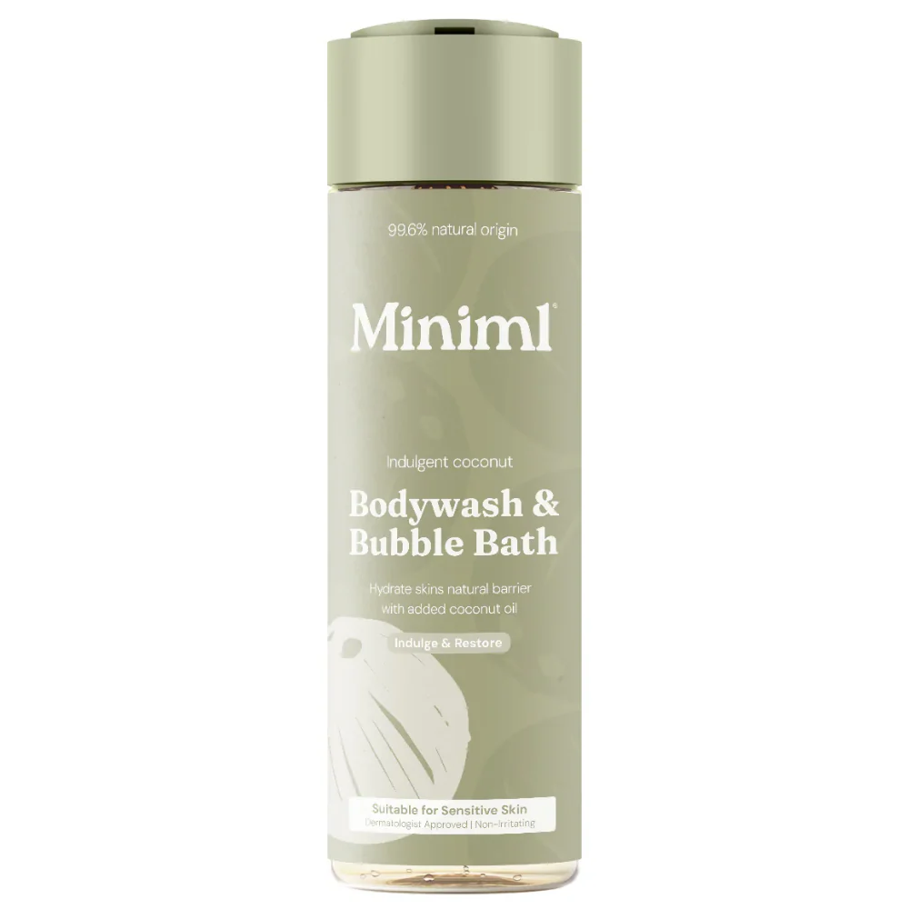 Miniml Body Wash & Bubble Bath Indulgent Coconut 400ml
