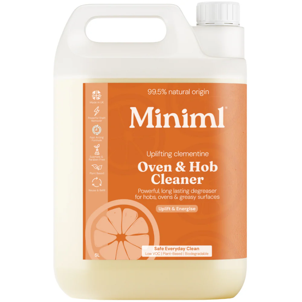 Miniml Natural Refillable Oven & Hob Cleaner Clementine 5000ml