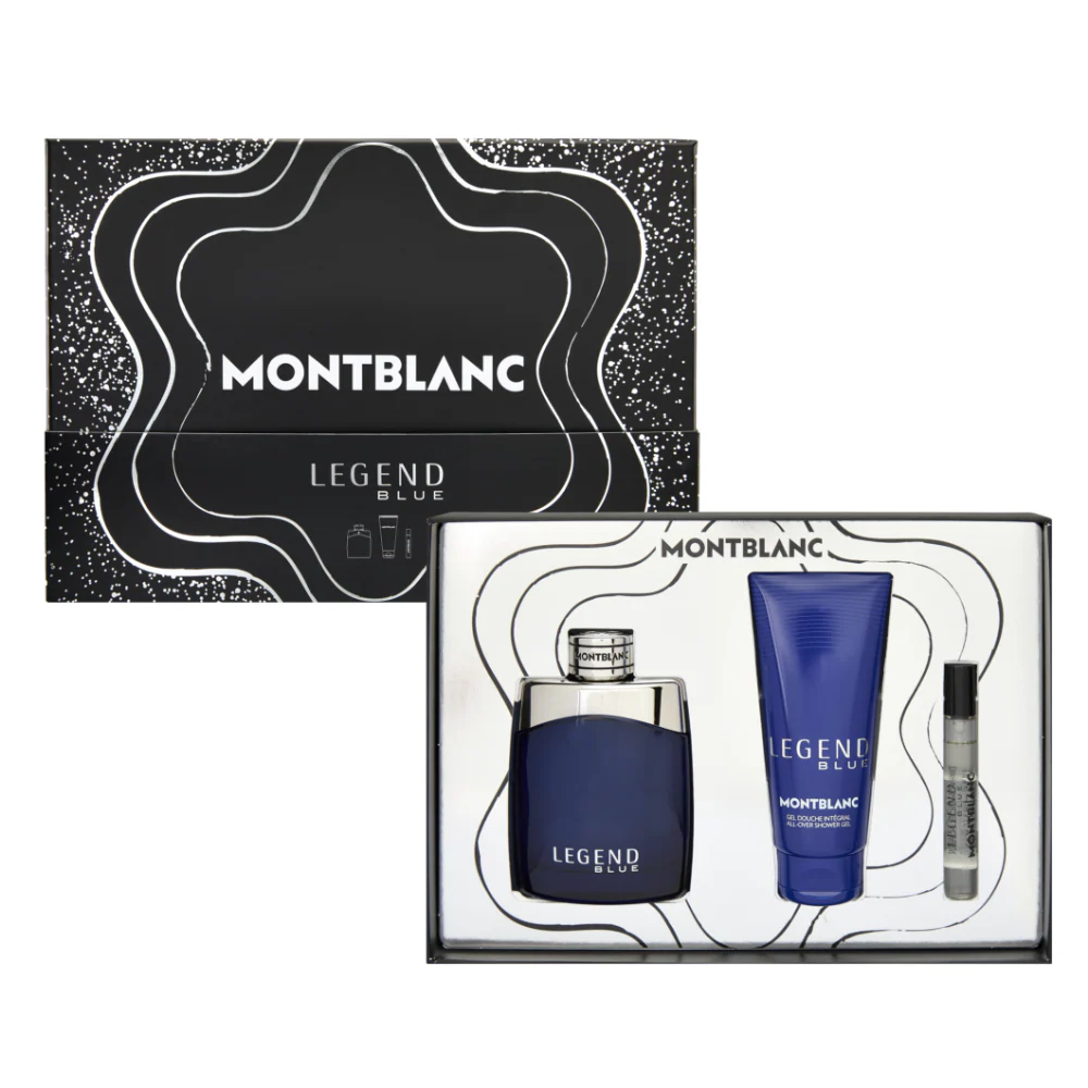 Montblanc Legend Blue Eau De Parfum Gift Set 100ml - Image 5