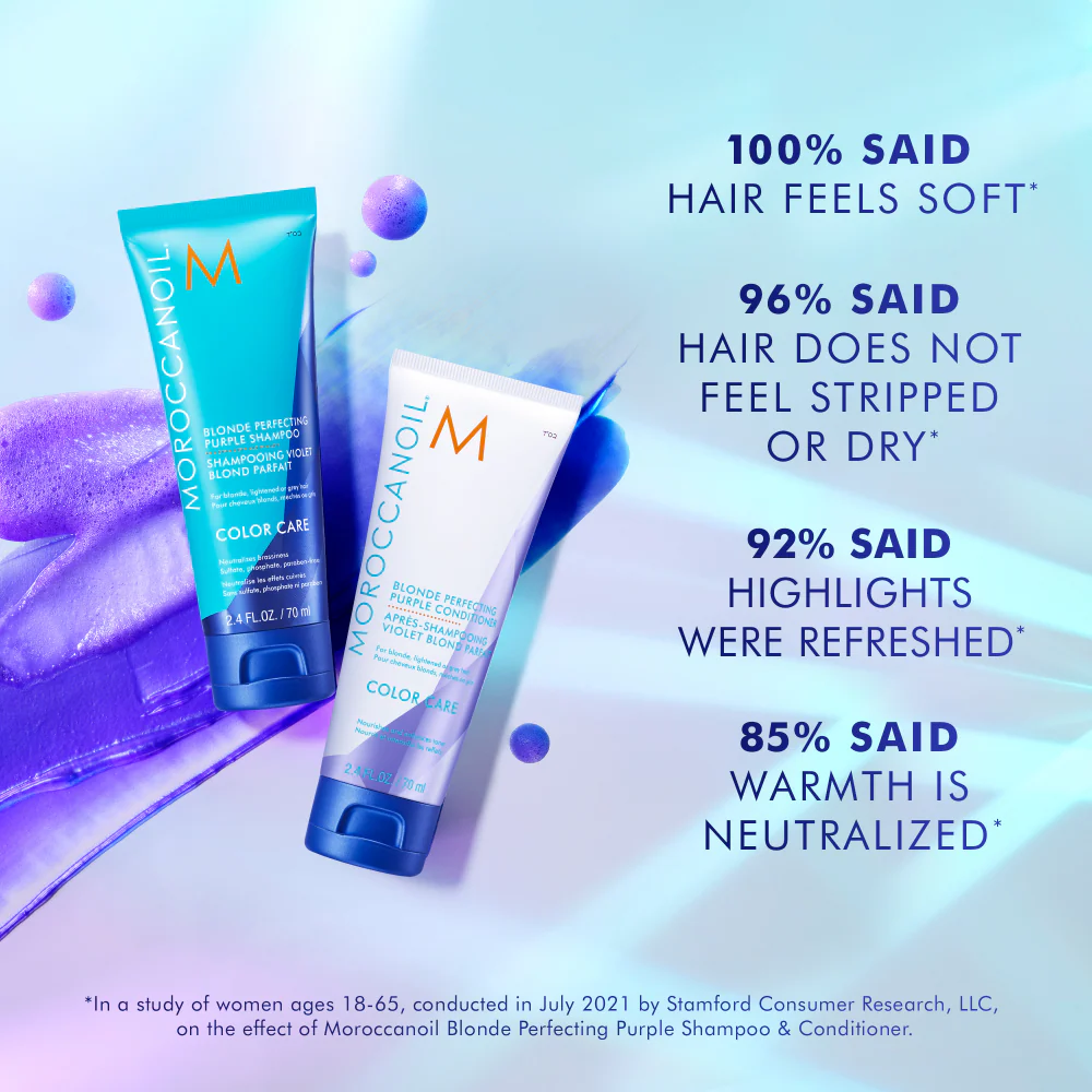 Moroccanoil Blonde Perfecting Purple Conditioner 200ml - Image 2
