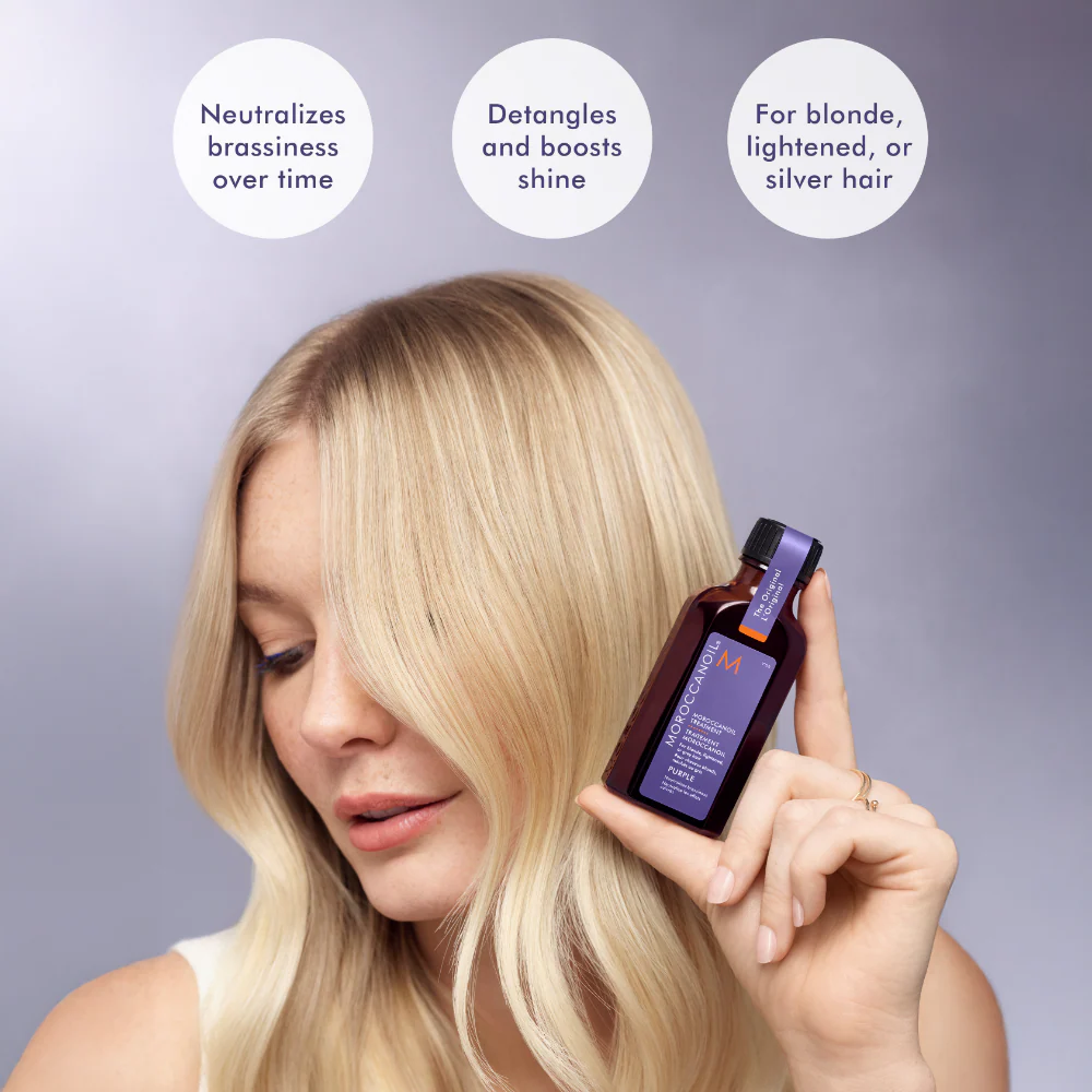 Moroccanoil Treatment Purple 25ml - Image 4