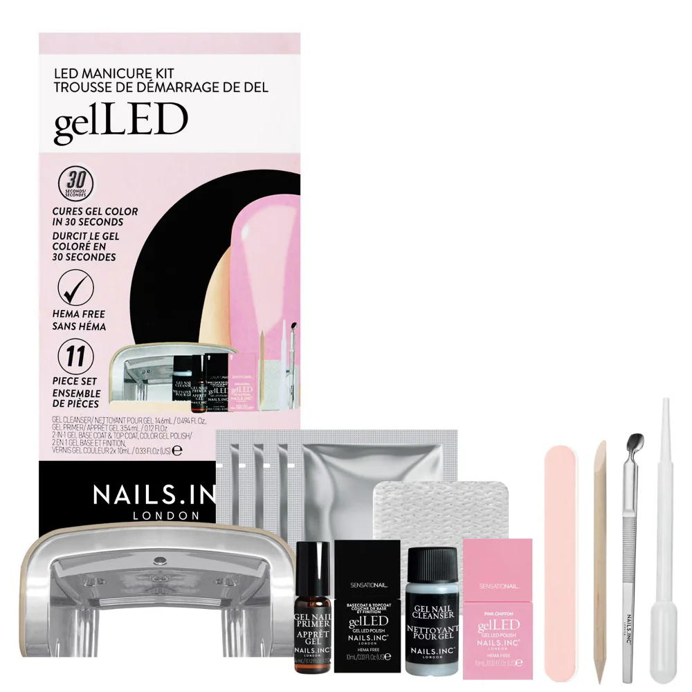 Nails Inc. gelLED LED Gel Manicure Starter Kit