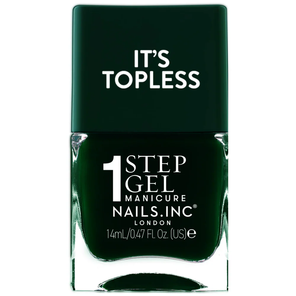 Nails Inc. It's Topless 1-Step Gel Jasmine Nail Polish 14ml