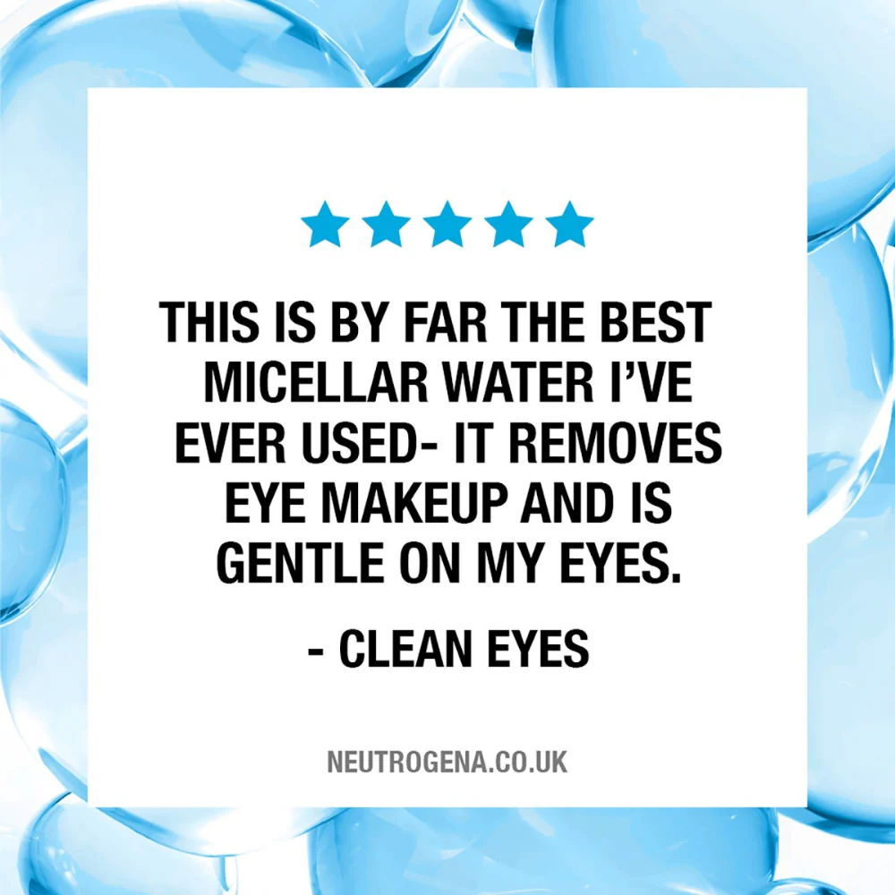 Neutrogena Hydro Boost Triple Micellar Water 400ml - Image 2