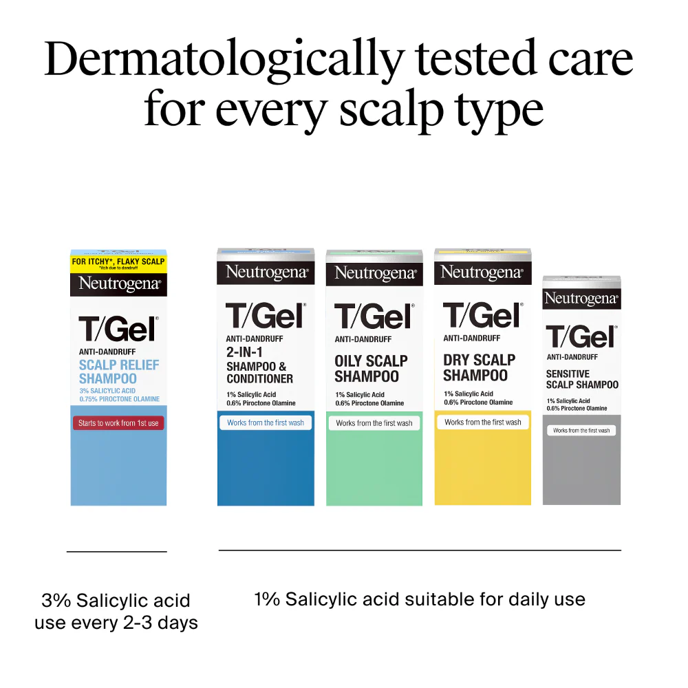 Neutrogena T/Gel Anti-Dandruff Shampoo for Sensitive Scalp 150ml - Image 8