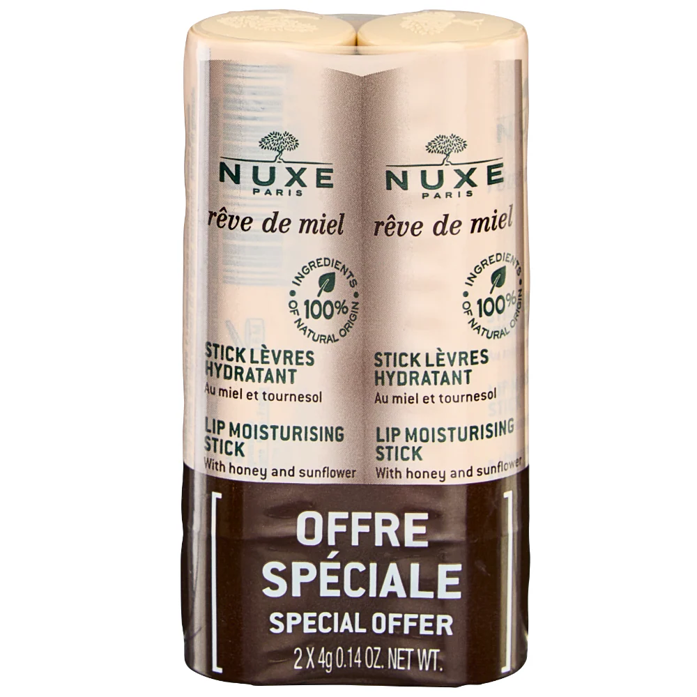 Nuxe Reve de Miel Moisturising Lip Balm Stick Duo 2 x 15g - Image 2