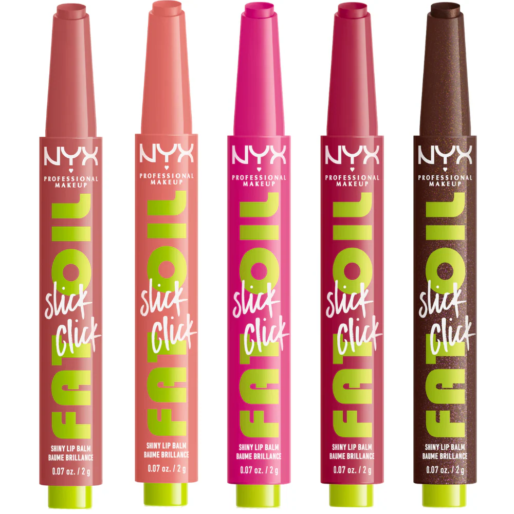 NYX Professional Makeup Fat Oil Slick Click Shiny Lip Balm 2g