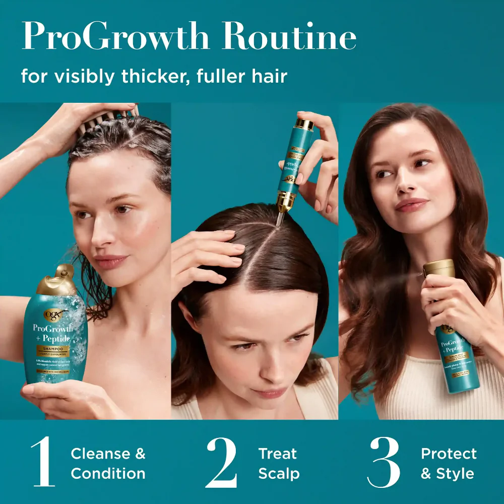OGX ProGrowth + Peptide Conditioner 385ml - Image 8