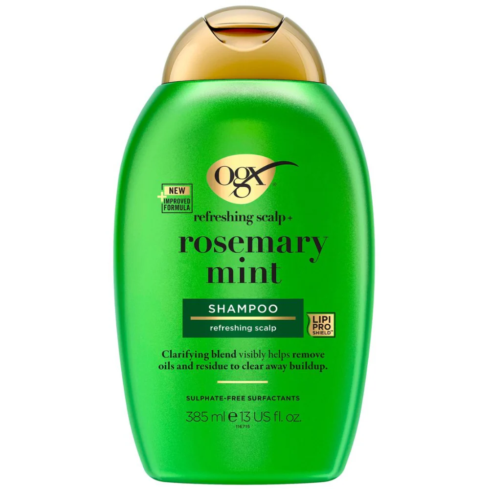 OGX Refreshing Strength+ Clarifying Rosemary & Mint Shampoo 385ml