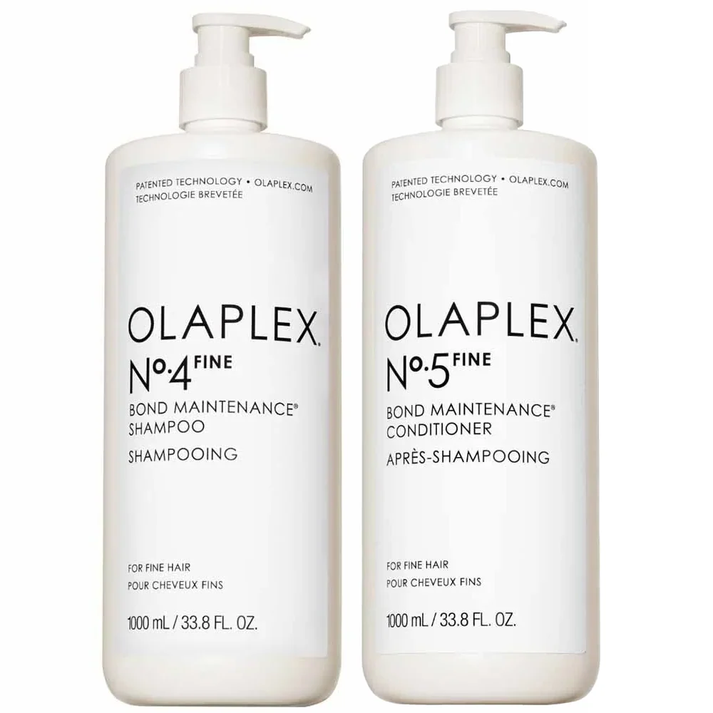 Olaplex No 4Fine Bond Maintenance Shampoo & No 5Fine Conditioner Twin 2 x 1000ml