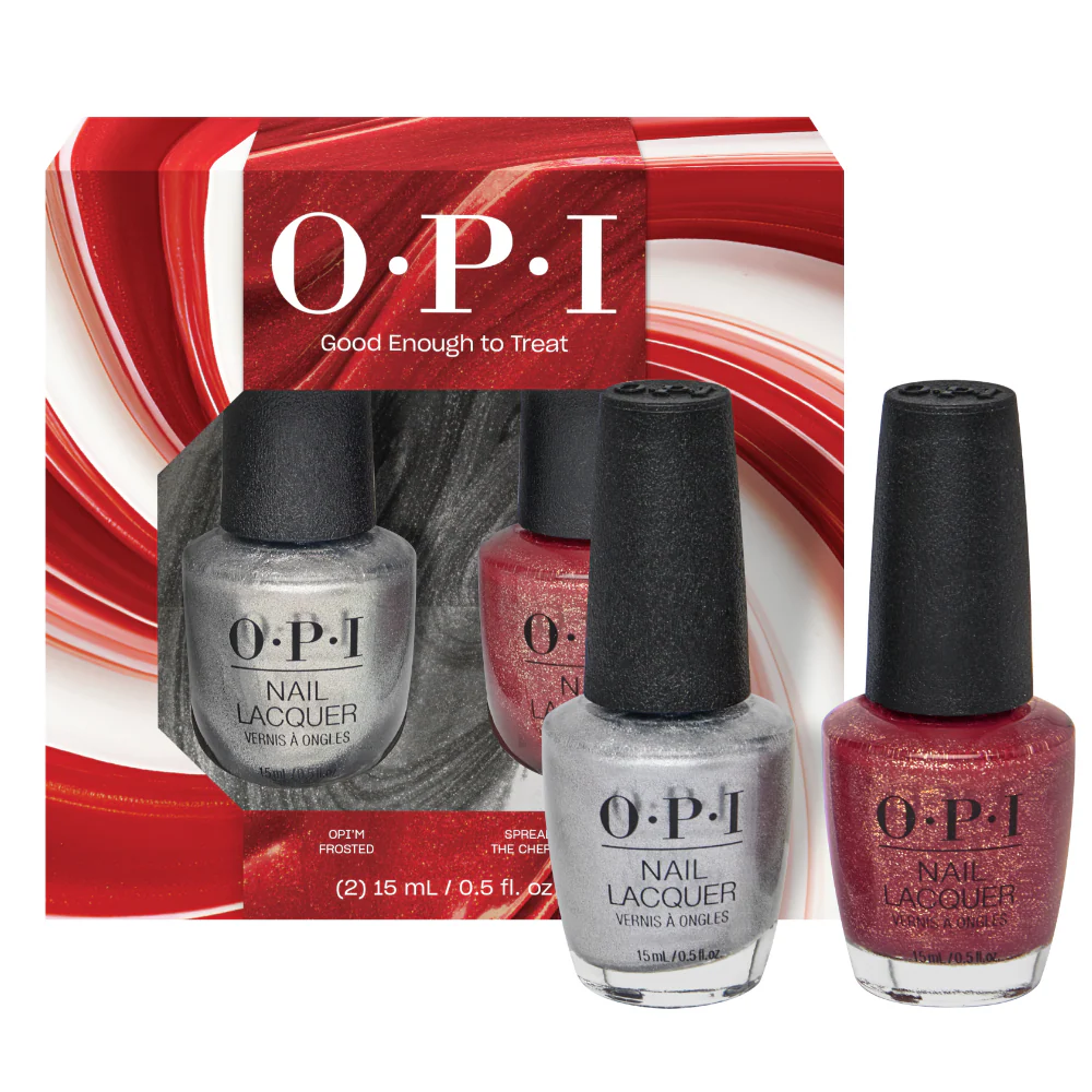 OPI Good Enough To Treat Nail Polish Duo Pack 2 x 15ml