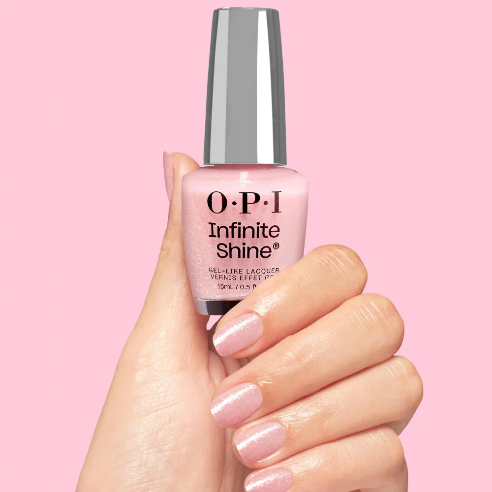 OPI Infinite Shine Gel-Like Lacquer Sneak A Pink 15ml - Image 5