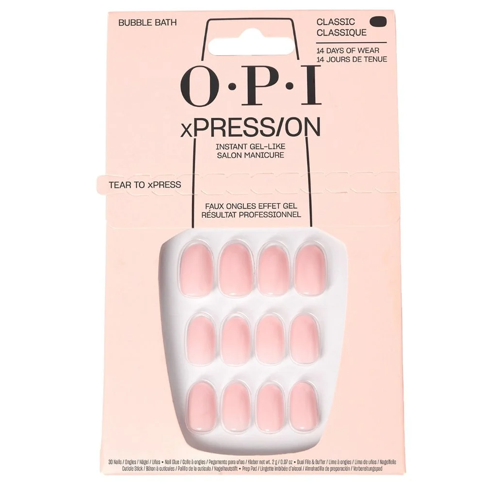 OPI xPress/On Nails Bubble Bath 30x