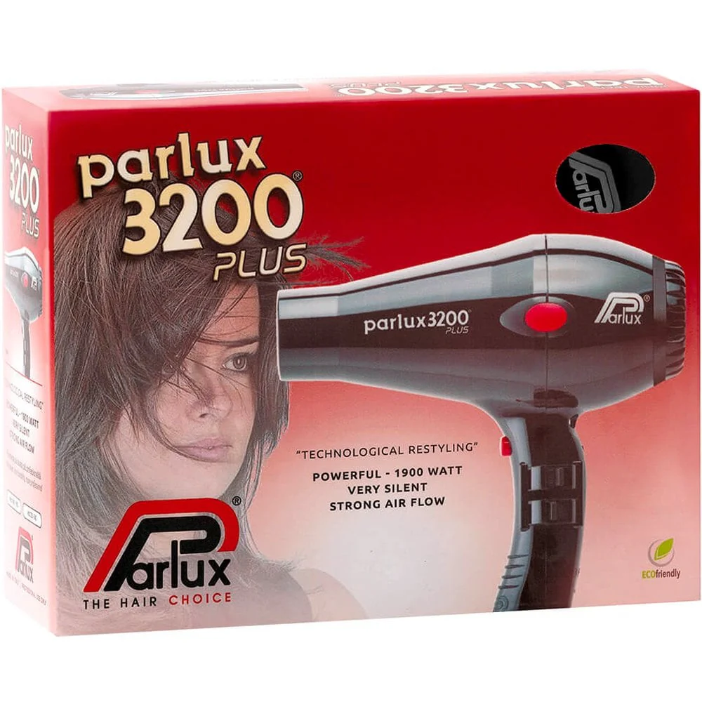 Parlux 3200 Plus Hair Dryer Raunchy Red - Image 3