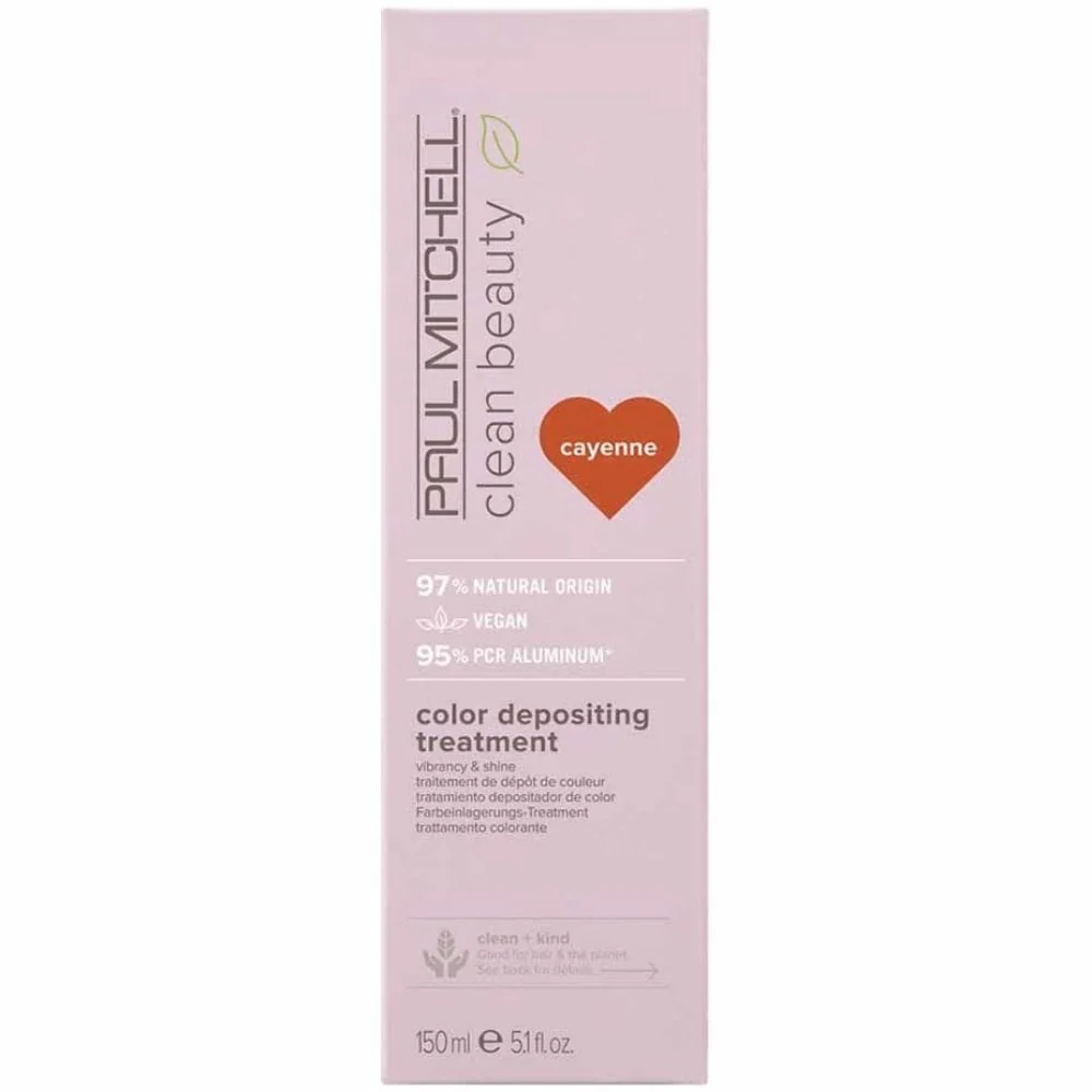 Paul Mitchell Clean Beauty Colour Depositing Treatment Cayenne 150ml - Image 2