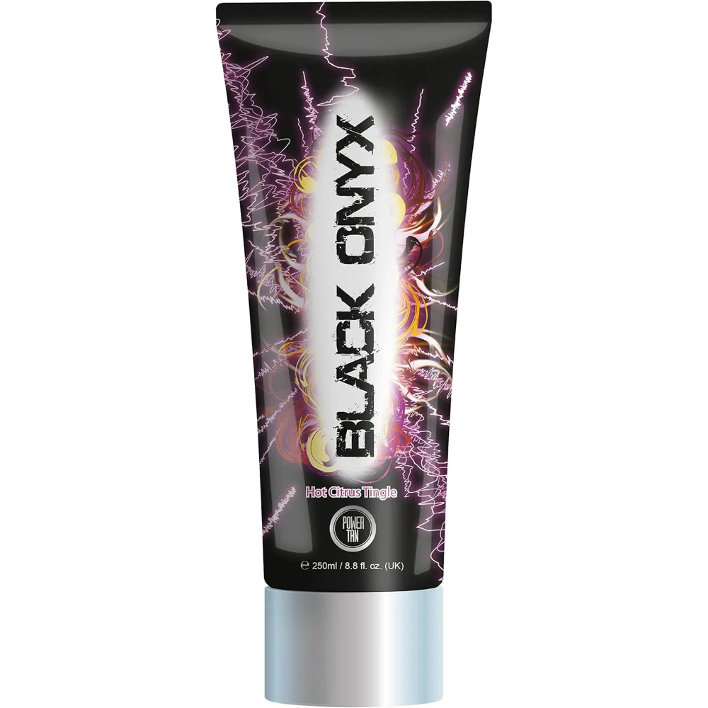 Power Tan Black Onyx Hot Citrus Tingle Tanning Accelerator 250ml
