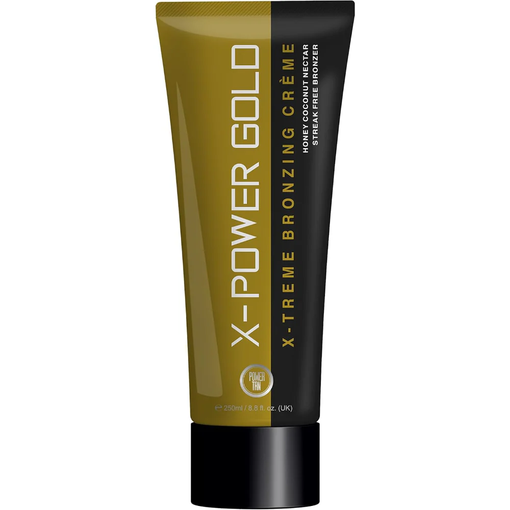Power Tan X-Power Gold X-Treme Bronzing Creme Tanning Accelerator 250ml