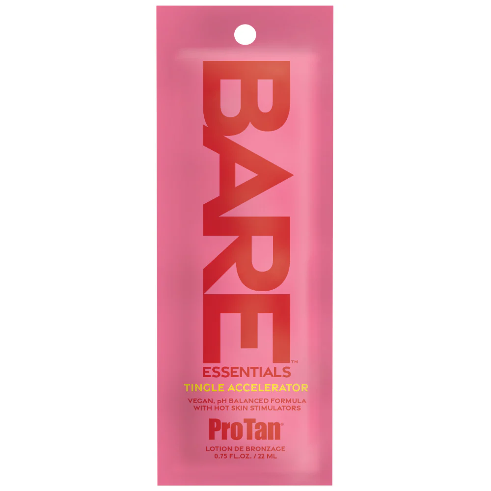ProTan Bare Essentials Tingle Tanning Accelerator Lotion Sachet 22ml