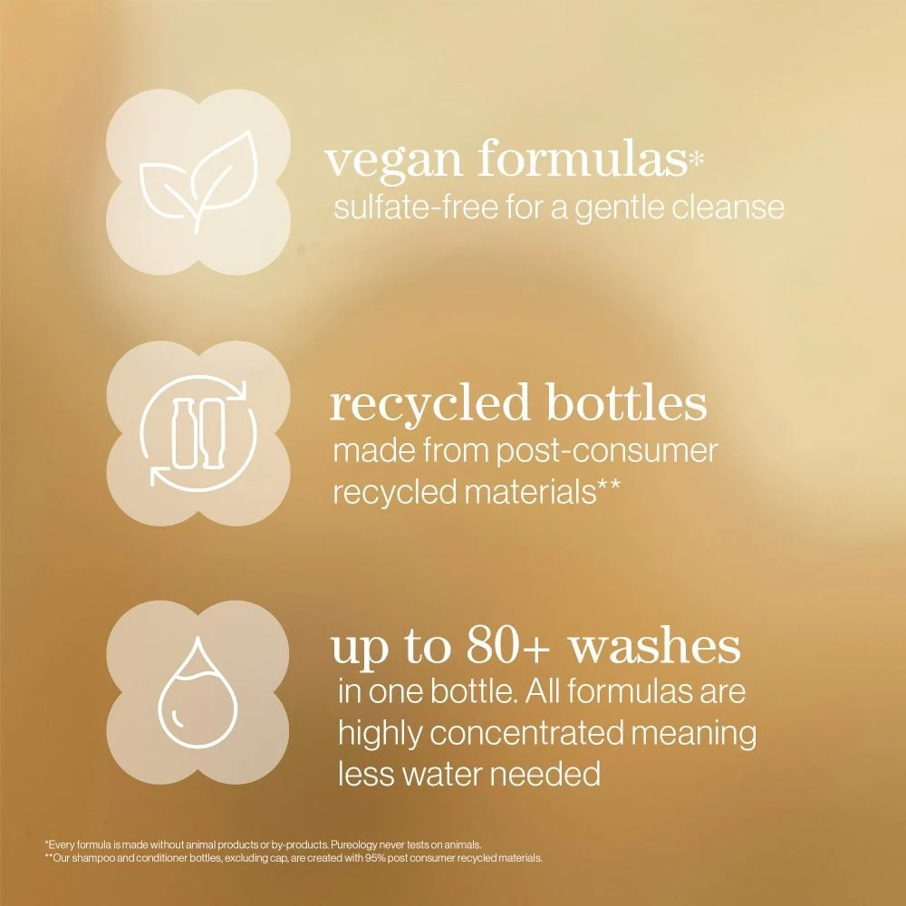Pureology Nanoworks Gold Shampoo 1000ml - Image 7