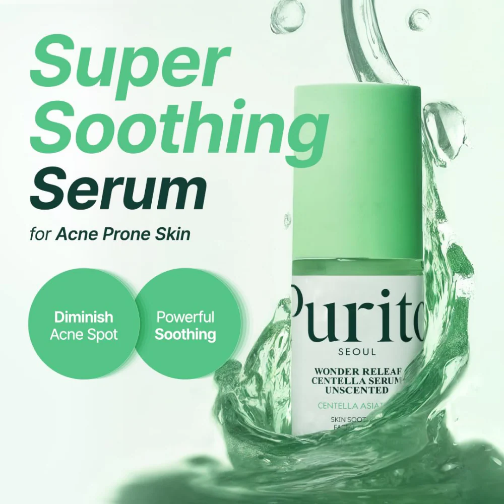 Purito Wonder Releaf Centella Serum Unscented 15ml - Image 2