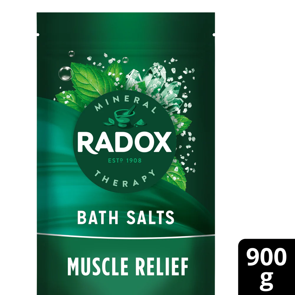 Radox Bath Salts Muscle Relief 900g - Image 2