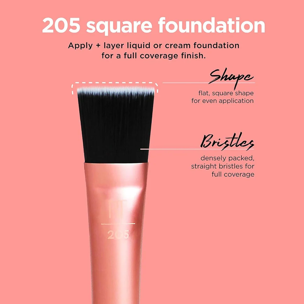 Real Techniques Flawless Base Makeup Brush Set - Image 3