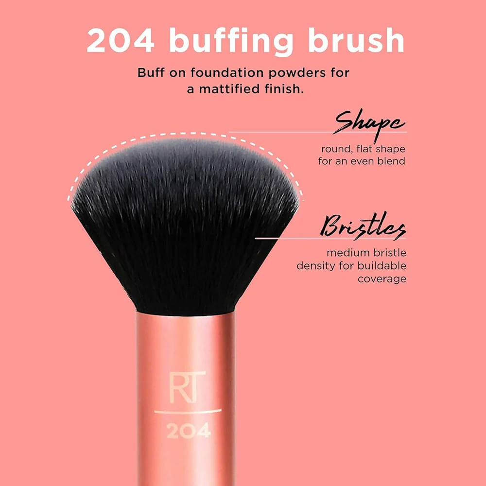 Real Techniques Flawless Base Makeup Brush Set - Image 4