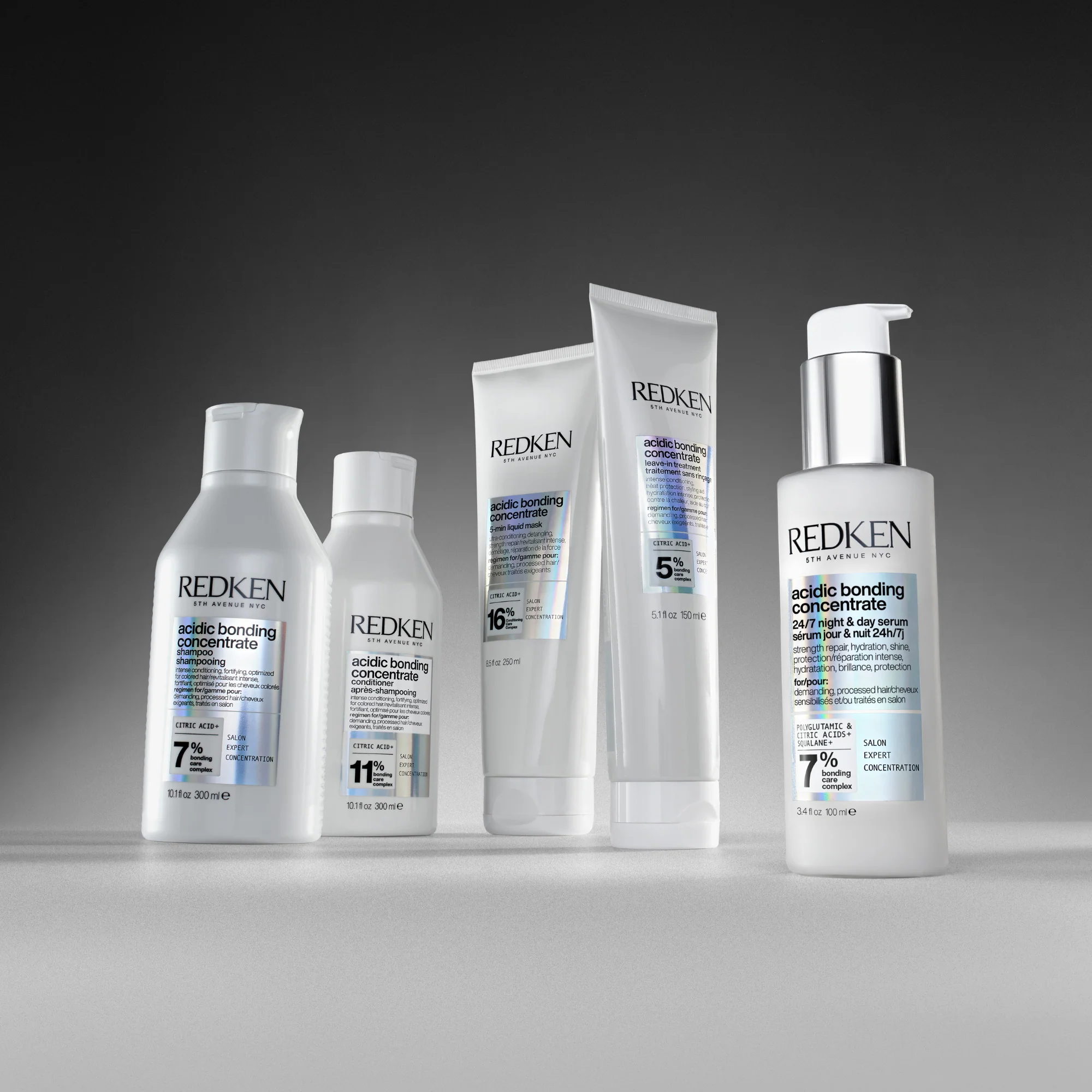 Redken Acidic Bonding Concentrate Shampoo & Conditioner Twin 2 x 300ml - Image 8
