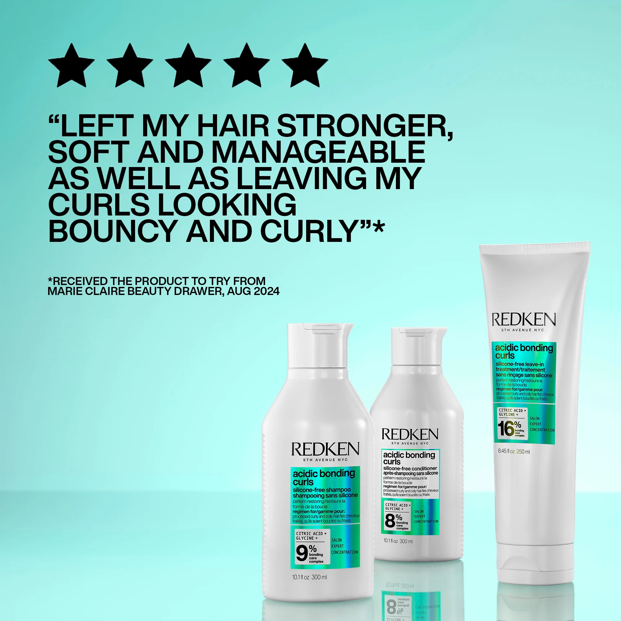 Redken Acidic Bonding Curls Silicone-Free Shampoo 300ml - Image 11