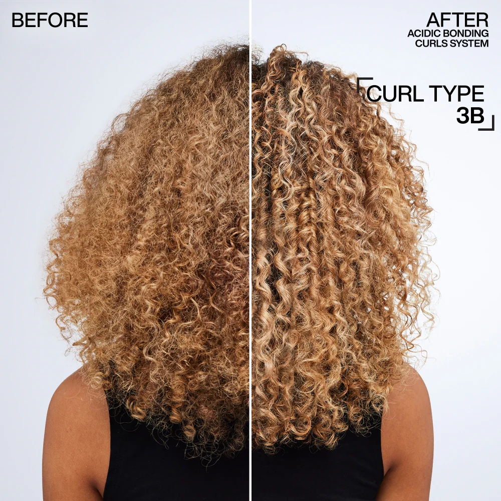 Redken Acidic Bonding Curls Silicone-Free Shampoo 300ml, Conditioner 300ml & Leave-In Treatment 250ml Trio - Image 5