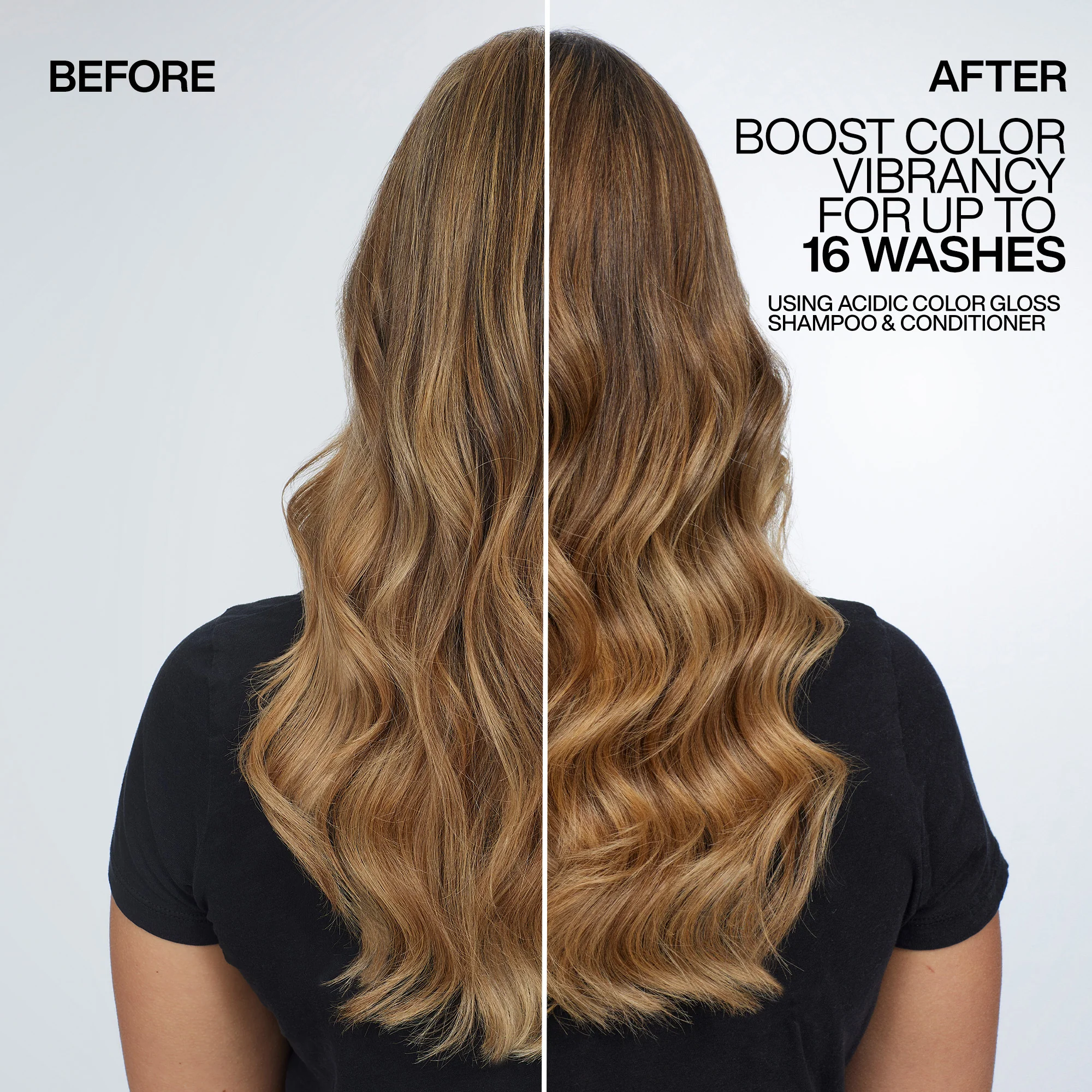 Redken Acidic Colour Gloss Shampoo 300ml, Conditioner 300ml & Naked Gloss Lightweight Hair Oil 100ml Trio - Image 3