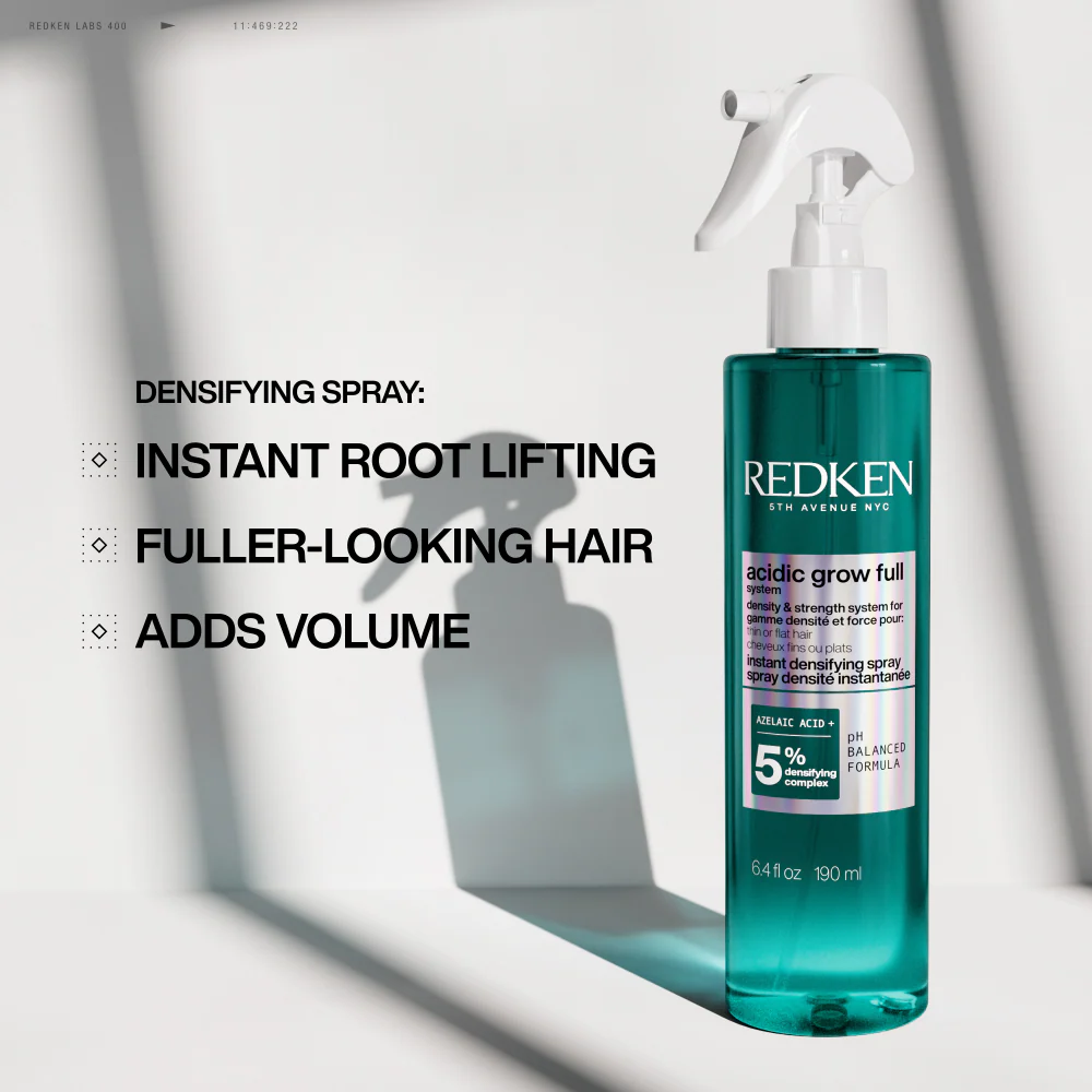 Redken Acidic Grow Full System Hair Serum 100ml & Instant Densifying Spray 190ml Twin - Image 3