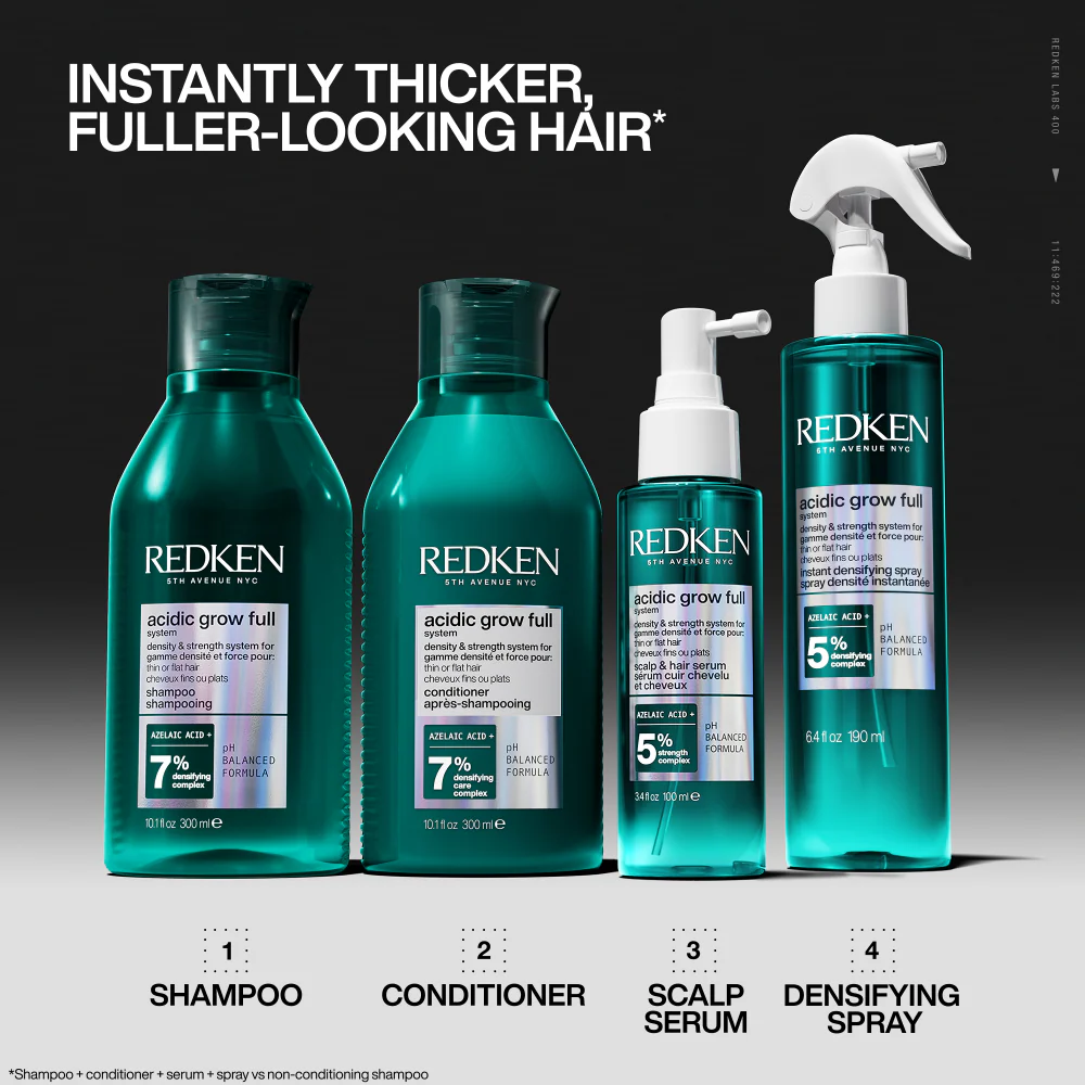 Redken Acidic Grow Full System Instant Densifying Spray 190ml - Image 10