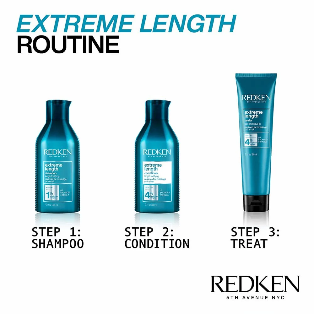 Redken Extreme Length Fortifying Shampoo 300ml - Image 6