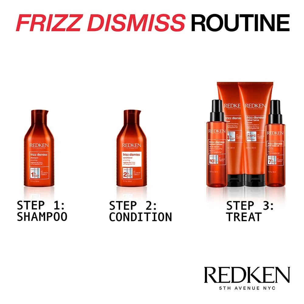 Redken Frizz Dismiss Smoothing Conditioner 300ml - Image 5