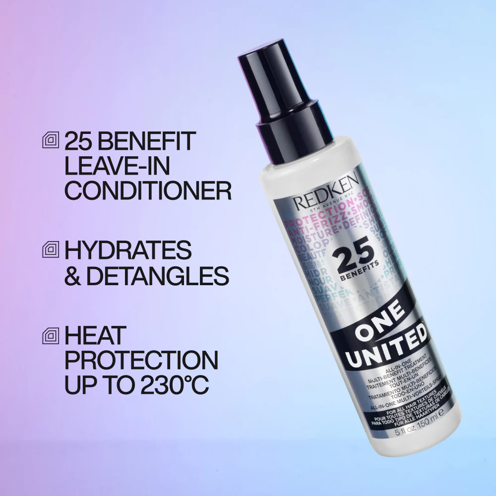 Redken One United Multi-Benefit Treatment 150ml & Acidic Bonding Concentrate Hair Bandage Balm 75ml Twin - Image 3
