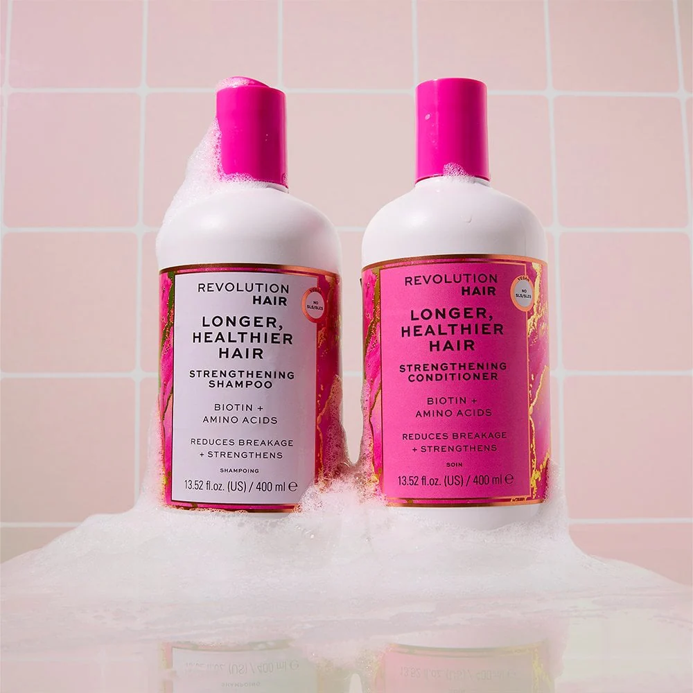 Revolution Haircare Longer Healthier Hair Strengthening Conditioner 400ml - Image 4