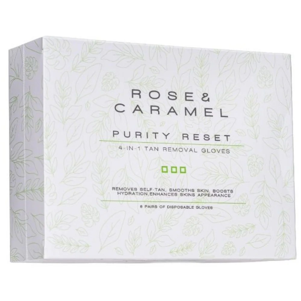 Rose & Caramel Purity 4-In-1 Tan Removal Gloves Pack of 6
