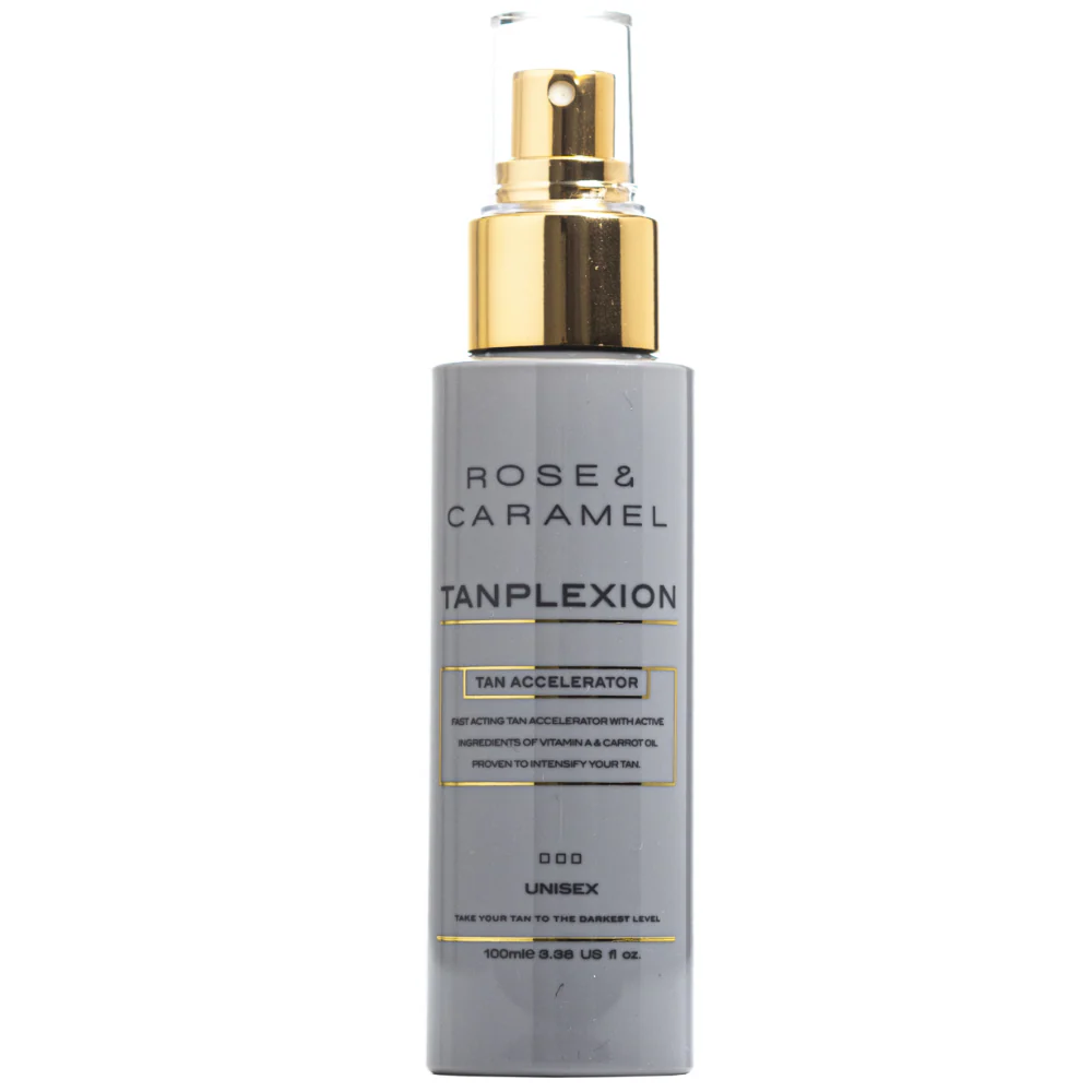 Rose & Caramel Tanplexion Unisex Tanning Accelerator 100ml