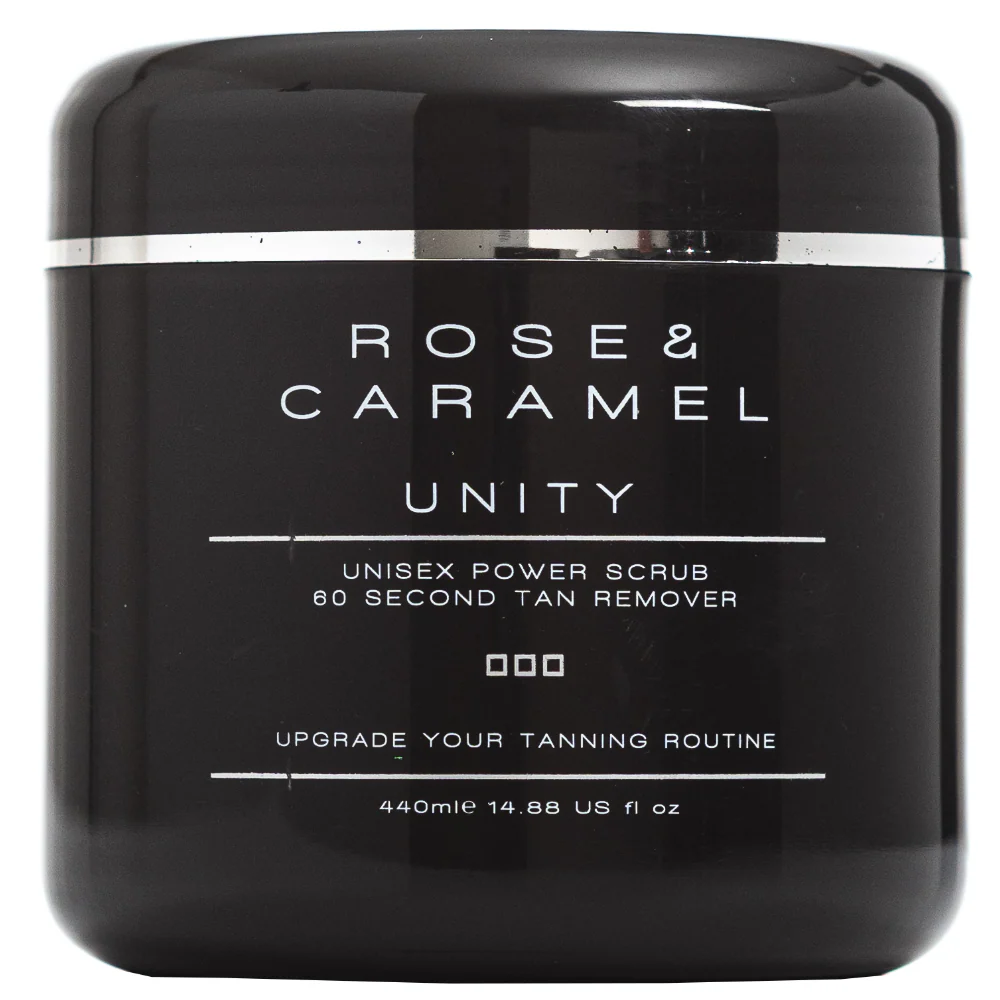 Rose & Caramel Unity Unisex 60 Second Tan Removing Power Scrub 440ml