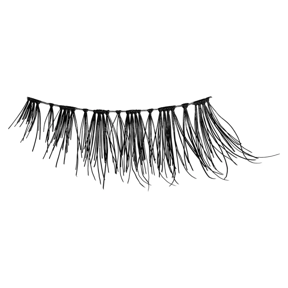 Salon System 3/4 Length Wispy Volume Strip Lashes Black 022 5 Pack - Image 2