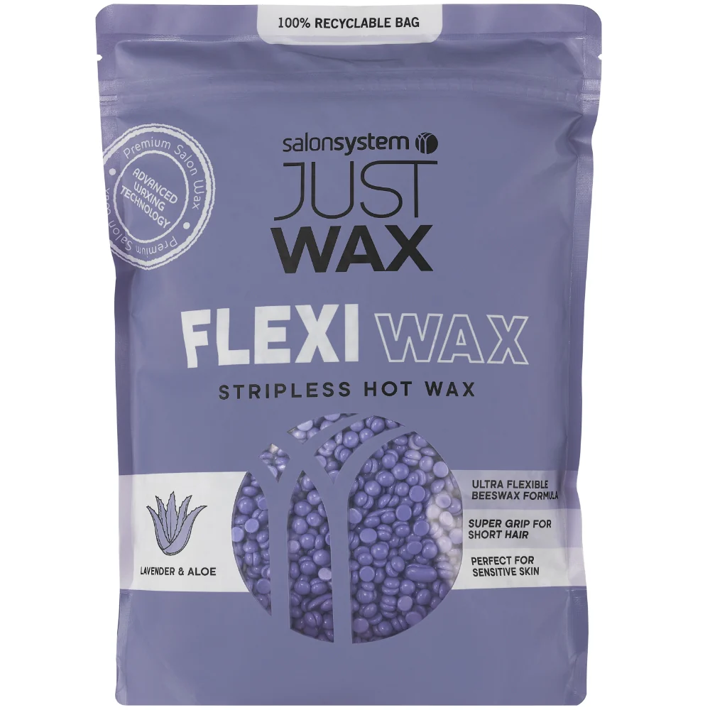 Salon System Just Wax Multiflex Sensitive Stripless Beads Lavender & Aloe 700g